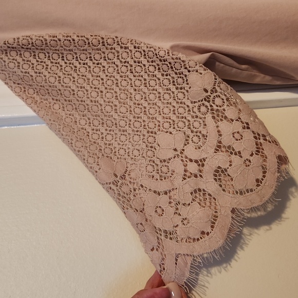 Ann Taylor Factory top, color-pink, size Large - Picture 4 of 4